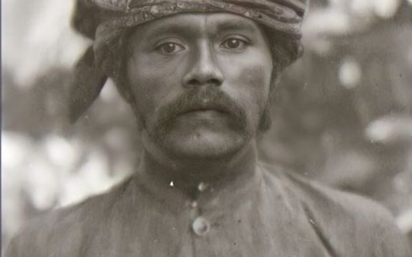 Seorang kepala kampong di Galela, Halmahera 1920.
Foto : Muhammmad Diadi