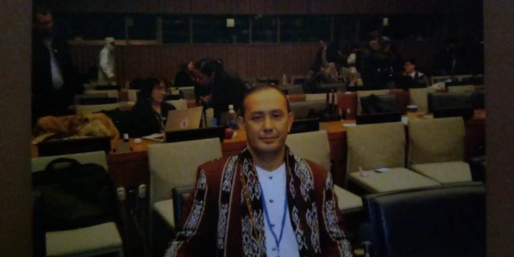Photo caption:
The author is in one of the courtrooms of the 'United Nations' (UN) building when participating in the 18th Session of the United Nations Permanent Forum on Indigenous Issues (UNPFII 18th Session) conference, New York, USA, April 22, 2019 to May 3, 2019.
Photo: Special