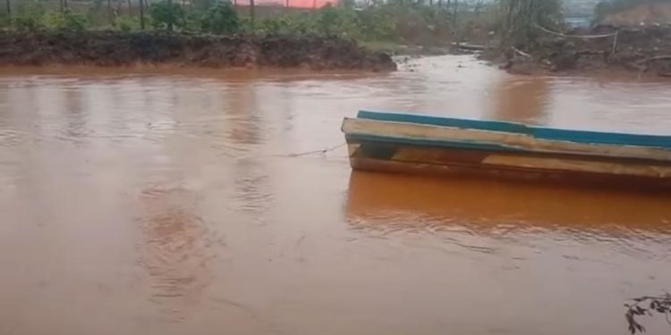 Kondisi Air di Perairan Pulau Obi, Malukun Utara. Foto: JatamNas