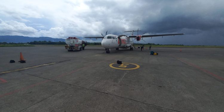 Ilustrasi Bandara International Pattimura Ambon. (Foto: ChristB)