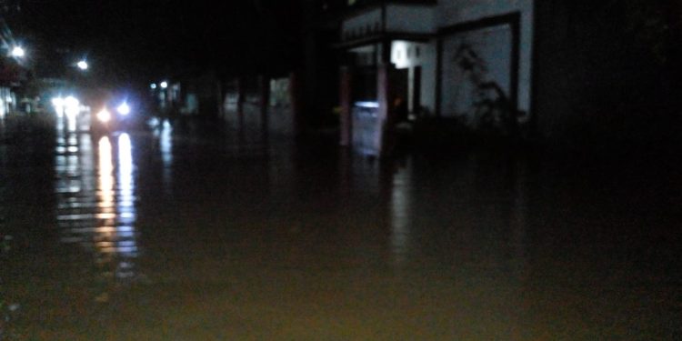 Kondisi banjir di Kabupaten Luwu. (29/4). Sumber foto: BPBD Kab Luwu