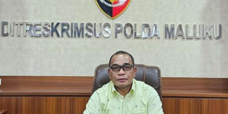 Direktur Ditreskrimsus Polda Maluku, Kombes Pol Hujra Soumena. (Foto : Doc RRI.co.id) )