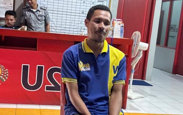 Anthonius (26), merupakan warga Negeri Piliana, Kecamatan Tehoru, Kabupaten Maluku Tengah. Ia ditahan sejak pertengahan 2023, setelah aksi mengibarkan bendera Republik Maluku Selatan (RMS). Foto: Istimewa