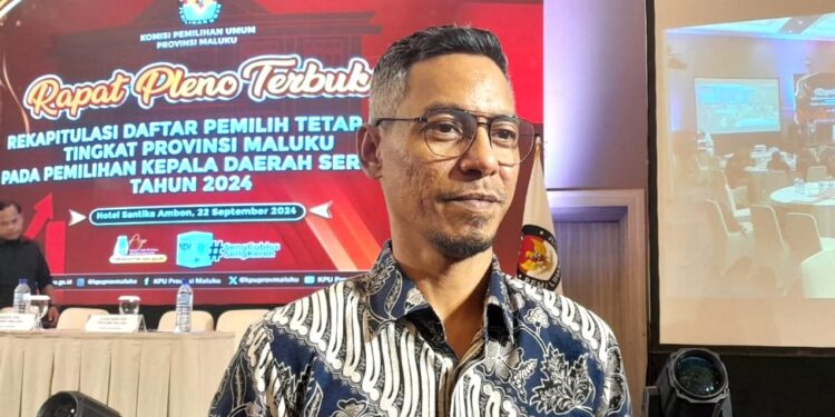 Keterangan gambar: Ketua KPU Maluku, Shaddek Fuad. (Foto: Istimewa)